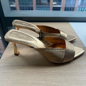 Brand new Zara gold heels size 39